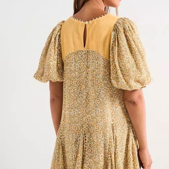 FREE PEOPLE Bali - Coral Mini Dress - Multi - Picture 3 of 4